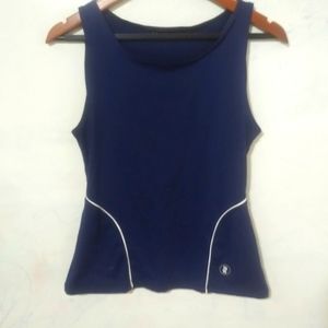 La Blanca S Navy Sleeveless Athletic Top